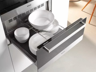 Как работает функция охлаждения в подогревателях посуды Miele?