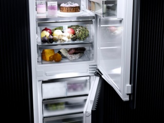Оснащение двухкамерных холодильников Miele